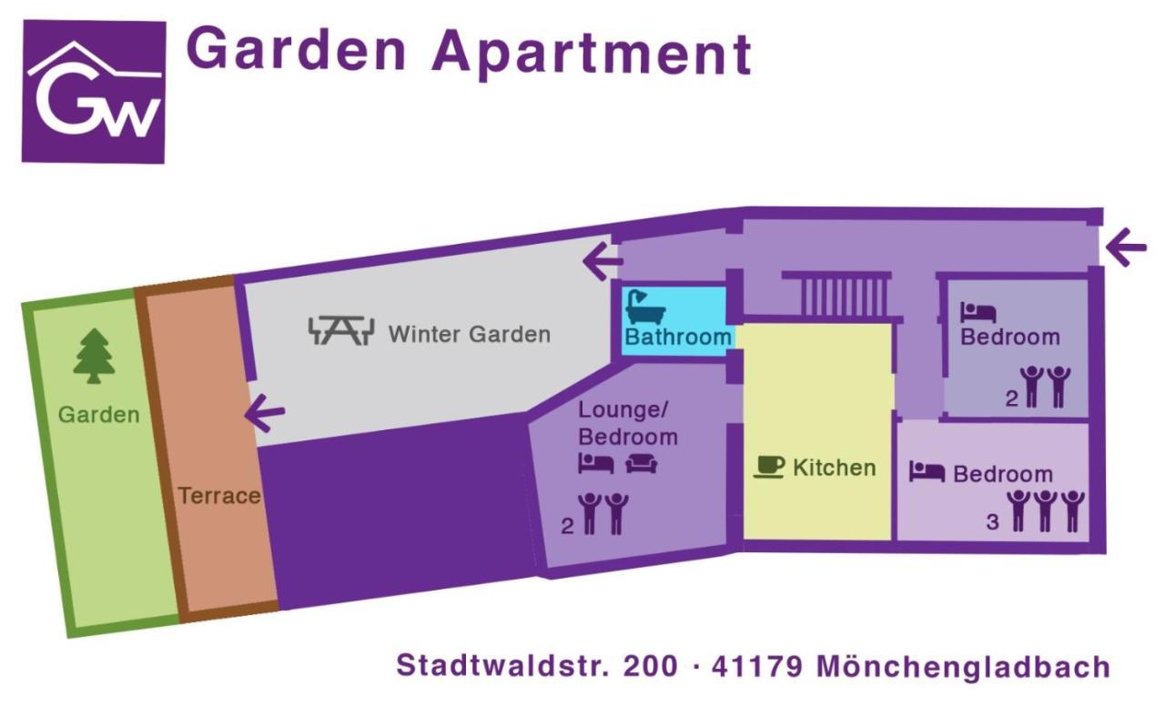 Gaestewohnung Moenchengladbach Rheindahlen Экстерьер фото